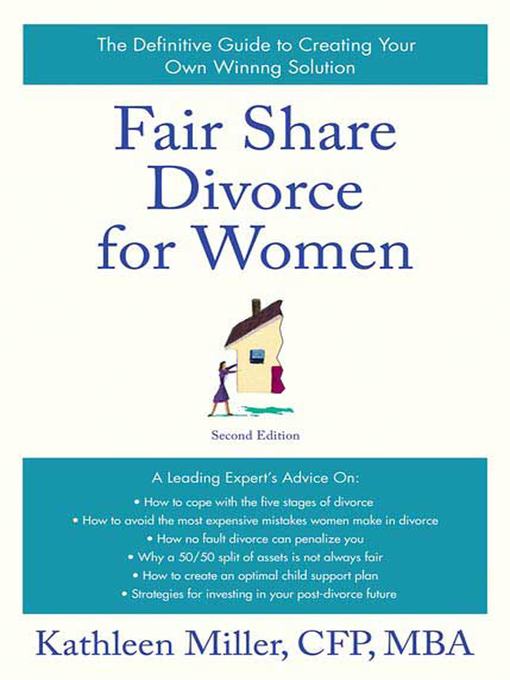 Title details for Fair Share Divorce for Women by Kathleen A. Miller - Available
